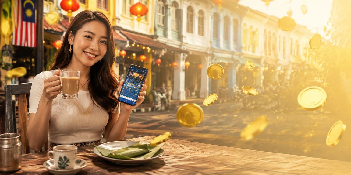 Pemain di Ipoh menikmati pertaruhan dalam talian dari telefon pintar dengan antara muka yang mudah