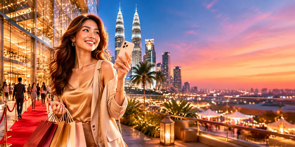 Suasana meja VIP dan bonus eksklusif dalam kasino dalam talian bergaya di Kuala Lumpur