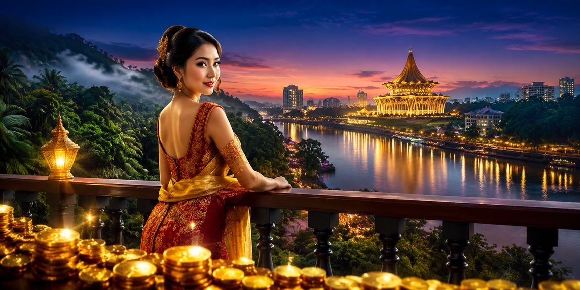 Pengguna di Kuching menonton animasi sukan maya dan membuat keputusan taruhan di petronas77
